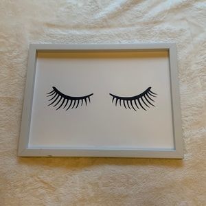 Eyelashes Wall Decor